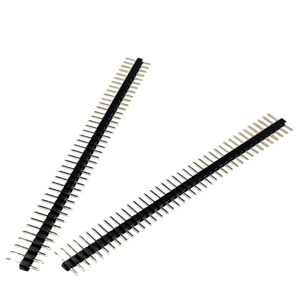 Male pin header single row 2.54mm